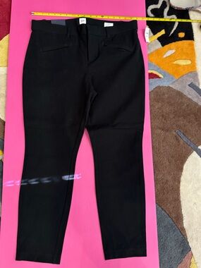 GAP Black skinny ankle stretchy mid rise Pants